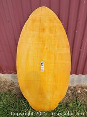 MaxSold Auction: Vintage Wooden Boogie Board Dolphin Decal Paint - East Cocalico Township (Pennsylvania, USA) SELLER MANAGED Downsizing Online Auction - Stevens Road