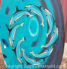 MaxSold Auction: Vintage Wooden Boogie Board Dolphin Decal Paint - East Cocalico Township (Pennsylvania, USA) SELLER MANAGED Downsizing Online Auction - Stevens Road