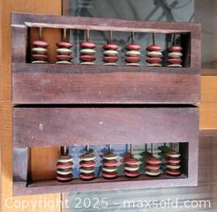 MaxSold Auction: Vintage/Antique Folding Wooden Abacus  - East Cocalico Township (Pennsylvania, USA) SELLER MANAGED Downsizing Online Auction - Stevens Road