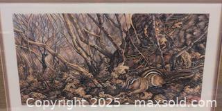 MaxSold Auction: Susan A. Menzies "The Scavenger" 71/300 Framed Print - Kingston (Ontario, Canada) SELLER MANAGED Downsizing Online Auction -  Sydenham Street