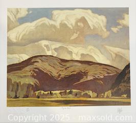MaxSold Auction: A.J. Casson Group of Seven Hand Signed and Numbered High Quality Print &#34;Eagles Nest&#34; - Otonabee-South Monaghan (Ontario, Canada) SELLER MANAGED Downsizing Online Auction - Dougall Drive