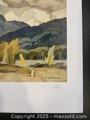 MaxSold Auction: A.J. Casson Group of Seven Hand Signed and Numbered High Quality Print "Hills at Baptiste Lake". - Otonabee-South Monaghan (Ontario, Canada) SELLER MANAGED Downsizing Online Auction - Dougall Drive