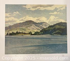MaxSold Auction: A.J. Casson Group of Seven Hand Signed and Numbered High Quality Print "Kamaniskeg Lake". - Otonabee-South Monaghan (Ontario, Canada) SELLER MANAGED Downsizing Online Auction - Dougall Drive