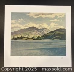 MaxSold Auction: A.J. Casson Group of Seven Hand Signed and Numbered High Quality Print "Kamaniskeg Lake". - Otonabee-South Monaghan (Ontario, Canada) SELLER MANAGED Downsizing Online Auction - Dougall Drive