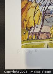 MaxSold Auction: A.J. Casson Group of Seven Hand Signed and Numbered High Quality Print "Old Farm House". - Otonabee-South Monaghan (Ontario, Canada) SELLER MANAGED Downsizing Online Auction - Dougall Drive