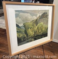 MaxSold Auction: AJ Casson Group of Seven Professionally Framed Signed and Numbered Print &#34;On The York River&#34; - Otonabee-South Monaghan (Ontario, Canada) SELLER MANAGED Downsizing Online Auction - Dougall Drive