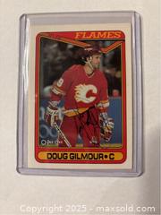 MaxSold Auction: Doug Gilmour Signed Autographed Card - Otonabee-South Monaghan (Ontario, Canada) SELLER MANAGED Downsizing Online Auction - Dougall Drive