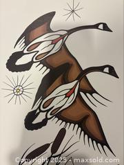 MaxSold Auction: Gallery Print by Canadian Artist Norman Knott Unsigned "Flight" - Otonabee-South Monaghan (Ontario, Canada) SELLER MANAGED Downsizing Online Auction - Dougall Drive