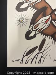 MaxSold Auction: Gallery Print by Canadian Artist Norman Knott Unsigned "Flight" - Otonabee-South Monaghan (Ontario, Canada) SELLER MANAGED Downsizing Online Auction - Dougall Drive