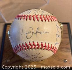 MaxSold Auction: Toronto Blue Jays 1992 Signed Autographed World Series Baseball With COA Authenticity and Display Case - Otonabee-South Monaghan (Ontario, Canada) SELLER MANAGED Downsizing Online Auction - Dougall Drive