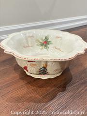 MaxSold Auction: Woodland Santa Beautiful Bowl - Otonabee-South Monaghan (Ontario, Canada) SELLER MANAGED Downsizing Online Auction - Dougall Drive