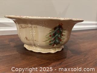 MaxSold Auction: Woodland Santa Beautiful Bowl - Otonabee-South Monaghan (Ontario, Canada) SELLER MANAGED Downsizing Online Auction - Dougall Drive