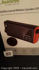 MaxSold Auction: Avantree multifunctional wireless speaker(SP850) - Oakville (Ontario, Canada) SELLER MANAGED Charity/Fundraising Online Auction - Wakehurst Crescent