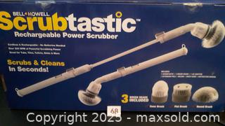 MaxSold Auction: Bell and Howell Scrubtastic rechargeable power scrubber. - Oakville (Ontario, Canada) SELLER MANAGED Charity/Fundraising Online Auction - Wakehurst Crescent