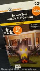 MaxSold Auction: Celebrate Inflatable Spooky Tree - Oakville (Ontario, Canada) SELLER MANAGED Charity/Fundraising Online Auction - Wakehurst Crescent