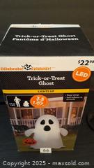MaxSold Auction: Celebrate Inflatable Trick-or-Treat Ghost. - Oakville (Ontario, Canada) SELLER MANAGED Charity/Fundraising Online Auction - Wakehurst Crescent
