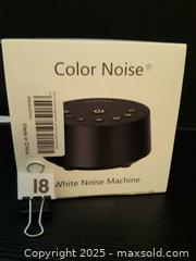MaxSold Auction: Colour Noise White Noise Montior - Oakville (Ontario, Canada) SELLER MANAGED Charity/Fundraising Online Auction - Wakehurst Crescent