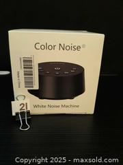 MaxSold Auction: Colour Noise White Noise Montior - Oakville (Ontario, Canada) SELLER MANAGED Charity/Fundraising Online Auction - Wakehurst Crescent