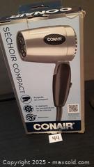 MaxSold Auction: Conair compact dryer - Oakville (Ontario, Canada) SELLER MANAGED Charity/Fundraising Online Auction - Wakehurst Crescent
