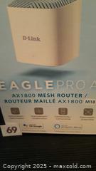 MaxSold Auction: D Link Eagle Pro AX1800 mesh router. - Oakville (Ontario, Canada) SELLER MANAGED Charity/Fundraising Online Auction - Wakehurst Crescent