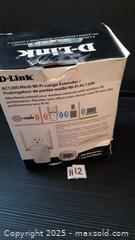 MaxSold Auction: DLink AC 1200 Mesh Wi-Fi Range Extender - Oakville (Ontario, Canada) SELLER MANAGED Charity/Fundraising Online Auction - Wakehurst Crescent