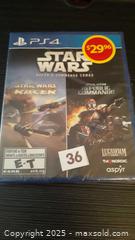 MaxSold Auction: PS4 Star Wars &#34;Racer &#38; Commando&#34; combo game - Oakville (Ontario, Canada) SELLER MANAGED Charity/Fundraising Online Auction - Wakehurst Crescent