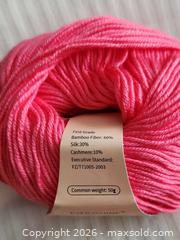 MaxSold Auction: BAMBOO/SILK YARN. - Oak Bay (British Columbia, Canada) SELLER MANAGED Downsizing Online Auction - Fair Street