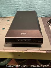 MaxSold Auction: Epson Perfection Photo Scanner V600 - Oak Bay (British Columbia, Canada) SELLER MANAGED Downsizing Online Auction - Fair Street
