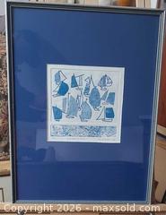 MaxSold Auction: EXCEPTIONAL Nan Yeomans (1923-2004) Coloured Etching  - Kingston (Ontario, Canada) SELLER MANAGED Downsizing Online Auction - York Street