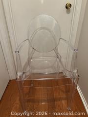 MaxSold Auction: Ghost Chair - Kingston (Ontario, Canada) SELLER MANAGED Downsizing Online Auction - York Street