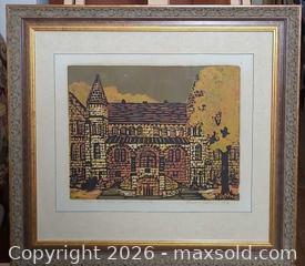 MaxSold Auction: IMPORTANT Gwyneth Travers OSA - Woodcut  - Kingston (Ontario, Canada) SELLER MANAGED Downsizing Online Auction - York Street