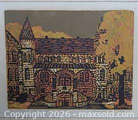 MaxSold Auction: IMPORTANT Gwyneth Travers OSA - Woodcut  - Kingston (Ontario, Canada) SELLER MANAGED Downsizing Online Auction - York Street