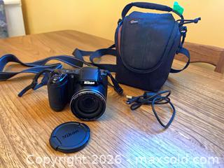 MaxSold Auction: Nikon Coolpix L330 with Lens - Kingston (Ontario, Canada) SELLER MANAGED Downsizing Online Auction - York Street