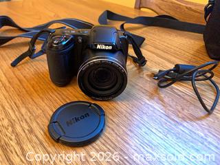 MaxSold Auction: Nikon Coolpix L330 with Lens - Kingston (Ontario, Canada) SELLER MANAGED Downsizing Online Auction - York Street
