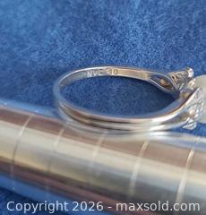 MaxSold Auction: Pearl Sterling Silver Ring - Kingston (Ontario, Canada) SELLER MANAGED Downsizing Online Auction - York Street
