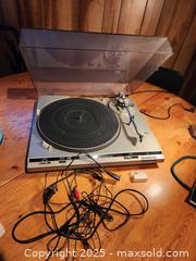 MaxSold Auction: Technics turntable - North Dundas (Ontario, Canada) SELLER MANAGED Reseller Online Auction - Morewood Main Street