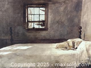 MaxSold Auction: Andrew Wyeth Print “Master Bedroom” - Campbell (California, USA) PARTNER MANAGED Estate Sale Online Auction - Dell Avenue