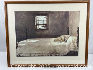 MaxSold Auction: Andrew Wyeth Print “Master Bedroom” - Campbell (California, USA) PARTNER MANAGED Estate Sale Online Auction - Dell Avenue