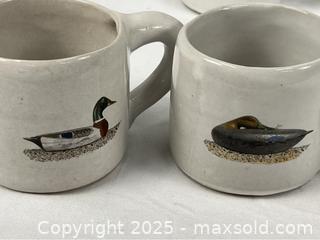 MaxSold Auction: Duck Decoy Motif Coffee Mugs - Campbell (California, USA) PARTNER MANAGED Estate Sale Online Auction - Dell Avenue