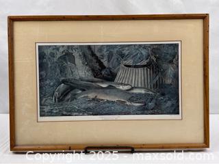 MaxSold Auction: Eliphelet Terry Print “Adirondack Still-Life” - Campbell (California, USA) PARTNER MANAGED Estate Sale Online Auction - Dell Avenue