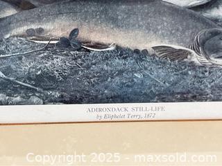 MaxSold Auction: Eliphelet Terry Print “Adirondack Still-Life” - Campbell (California, USA) PARTNER MANAGED Estate Sale Online Auction - Dell Avenue