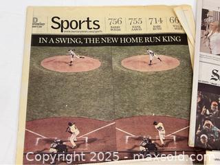 MaxSold Auction: Historical Newspapers Sports, Pope John Paul, Donald Trump - Campbell (California, USA) PARTNER MANAGED Estate Sale Online Auction - Dell Avenue