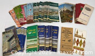 MaxSold Auction: Large Lot of Vintage Horse Racing Programs - Campbell (California, USA) PARTNER MANAGED Estate Sale Online Auction - Dell Avenue