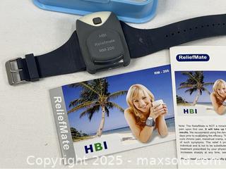 MaxSold Auction: ReliefMate Wearable “Chronic Pain Reliever” Acupressure Device - Campbell (California, USA) PARTNER MANAGED Estate Sale Online Auction - Dell Avenue