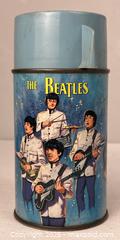 MaxSold Auction: Vintage Aladdin “The Beatles” Glass-Lined Thermos - Campbell (California, USA) PARTNER MANAGED Estate Sale Online Auction - Dell Avenue