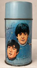 MaxSold Auction: Vintage Aladdin “The Beatles” Glass-Lined Thermos - Campbell (California, USA) PARTNER MANAGED Estate Sale Online Auction - Dell Avenue