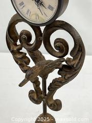 MaxSold Auction: Vintage Cast Iron Hummingbird Clock - Campbell (California, USA) PARTNER MANAGED Estate Sale Online Auction - Dell Avenue
