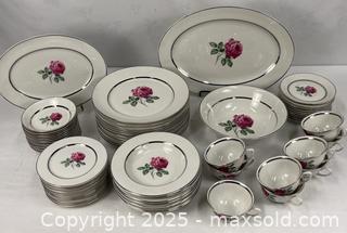 MaxSold Auction: Vintage Embassy Vitrified China Dinnerware - Campbell (California, USA) PARTNER MANAGED Estate Sale Online Auction - Dell Avenue