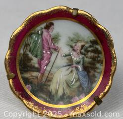 MaxSold Auction: Vintage French Limoges Brooch Pins with Stands - Campbell (California, USA) PARTNER MANAGED Estate Sale Online Auction - Dell Avenue