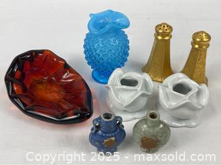 MaxSold Auction: Vintage Glass and Ceramic Tableware and Decor Grouping - Campbell (California, USA) PARTNER MANAGED Estate Sale Online Auction - Dell Avenue